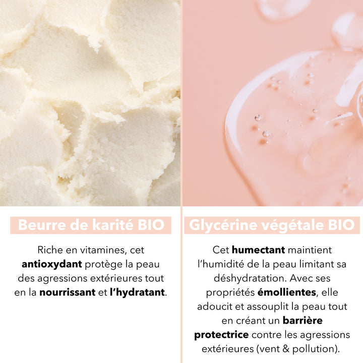 Crème hydratante bébé enfant famille cosmétique naturels Français