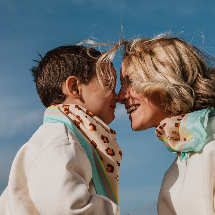 Foulard en coton - maman & mini