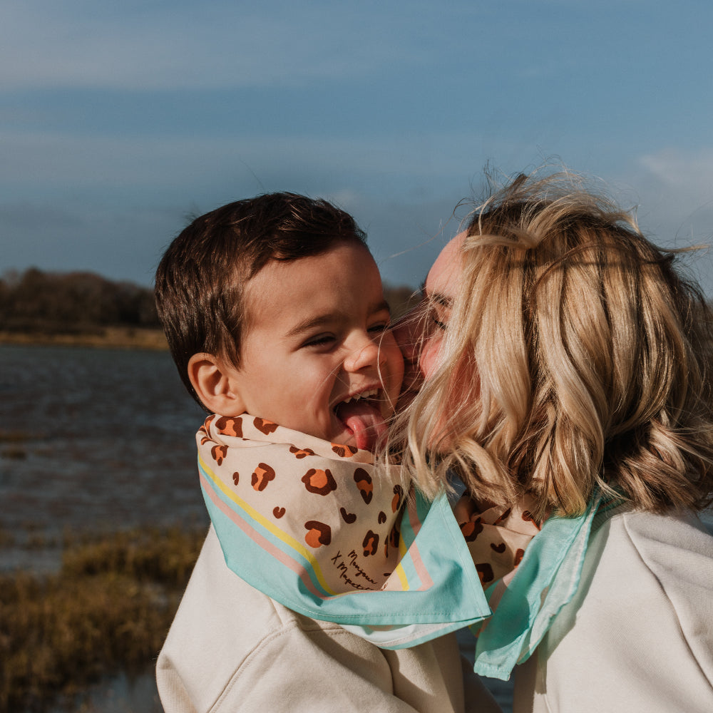 Foulard en coton - maman & mini