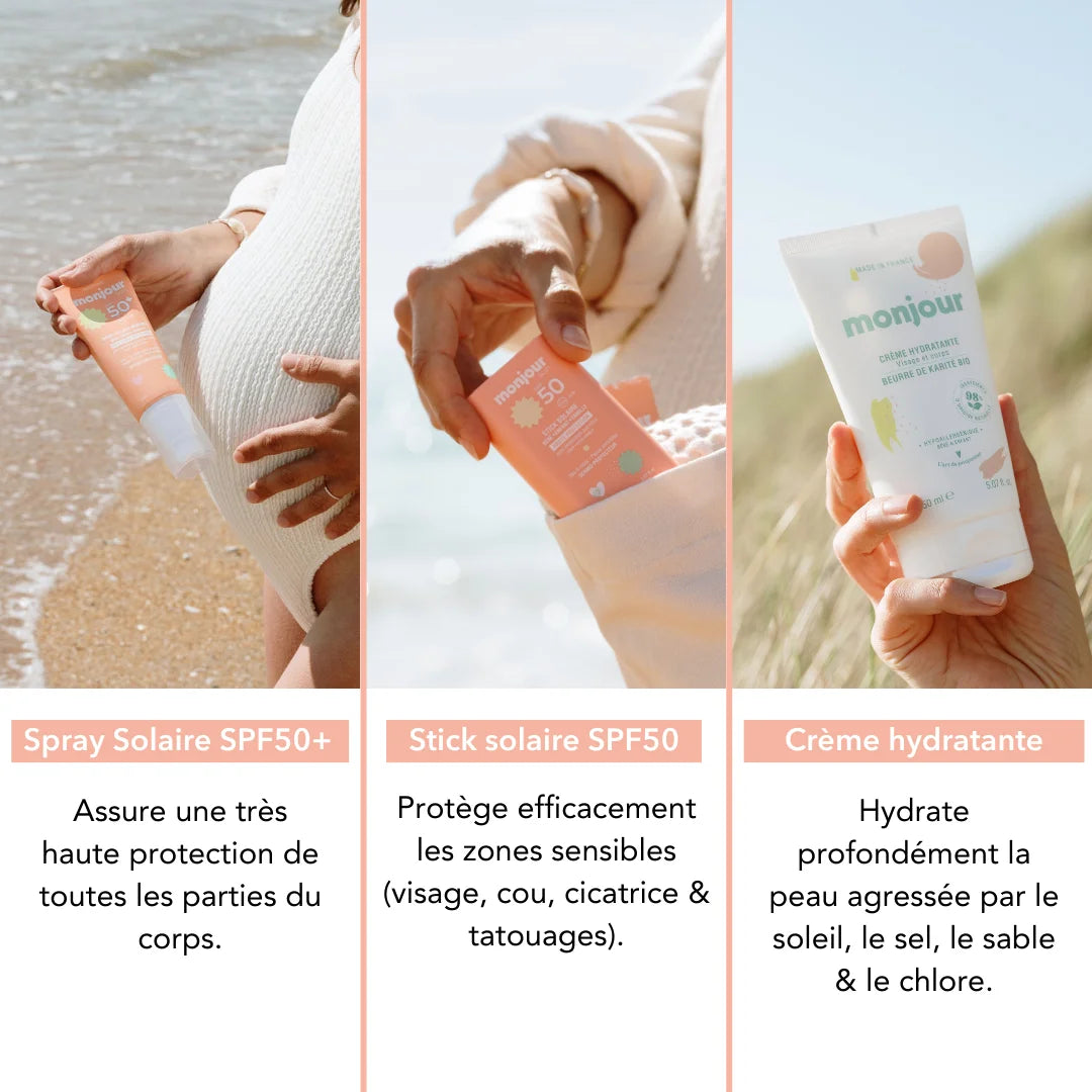 Kit SPF50 et après soleil